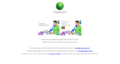 Desktop Screenshot of coopervision-online.com